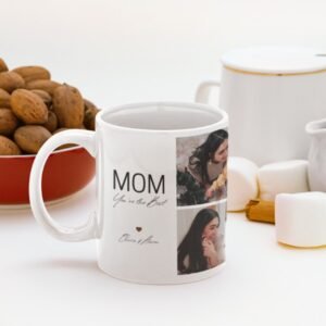 Mothers Day - Mom You're the Best 4 Photos Full Covered Mug 01