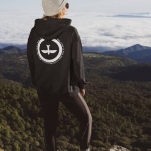 Lagoinha Newark: Welcome to the New Back Circle Logo - Comfortable, Unisex Hoodie